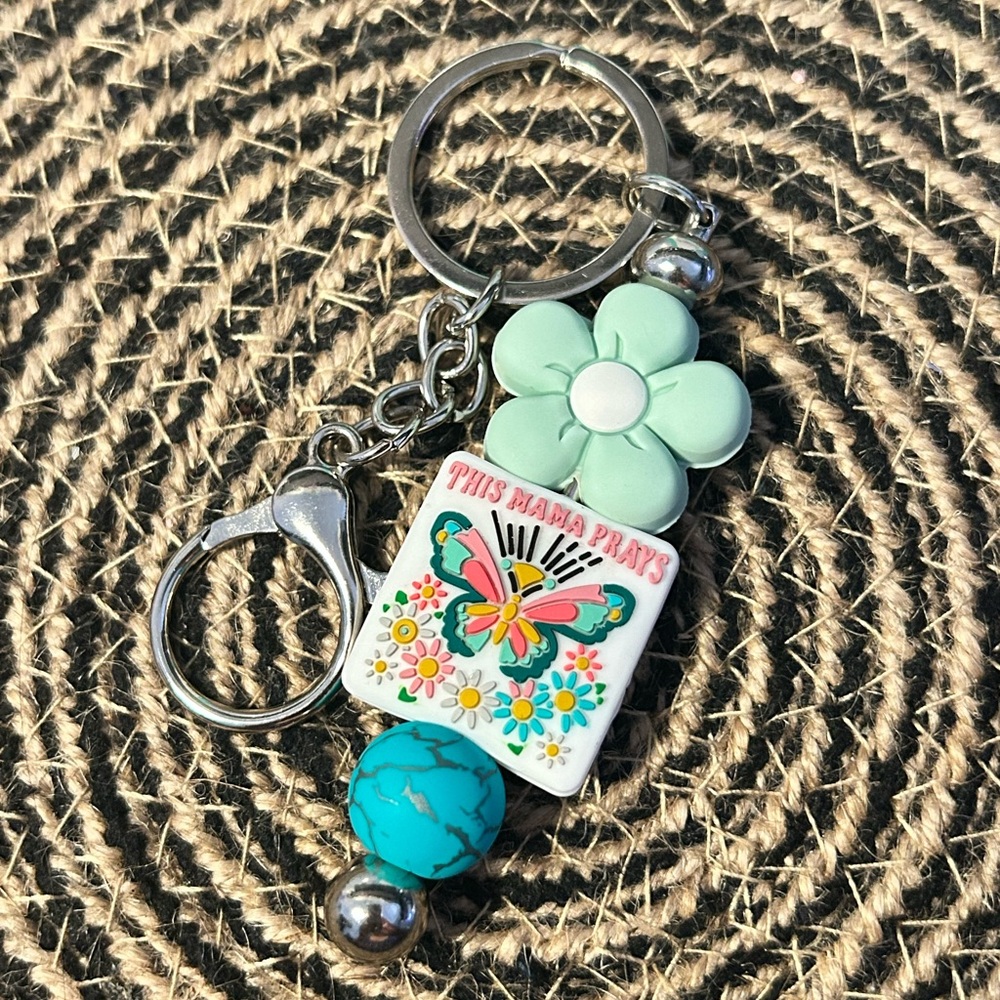 Praying mom Keychain